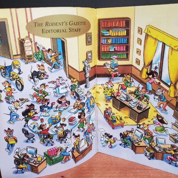 Geronimo Stilton Scholastic 3 Books Young Reader by Elisabetta Dami - Picture 5 of 7